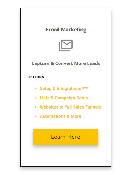 Lead Capture Lead Nurture Email Marketing