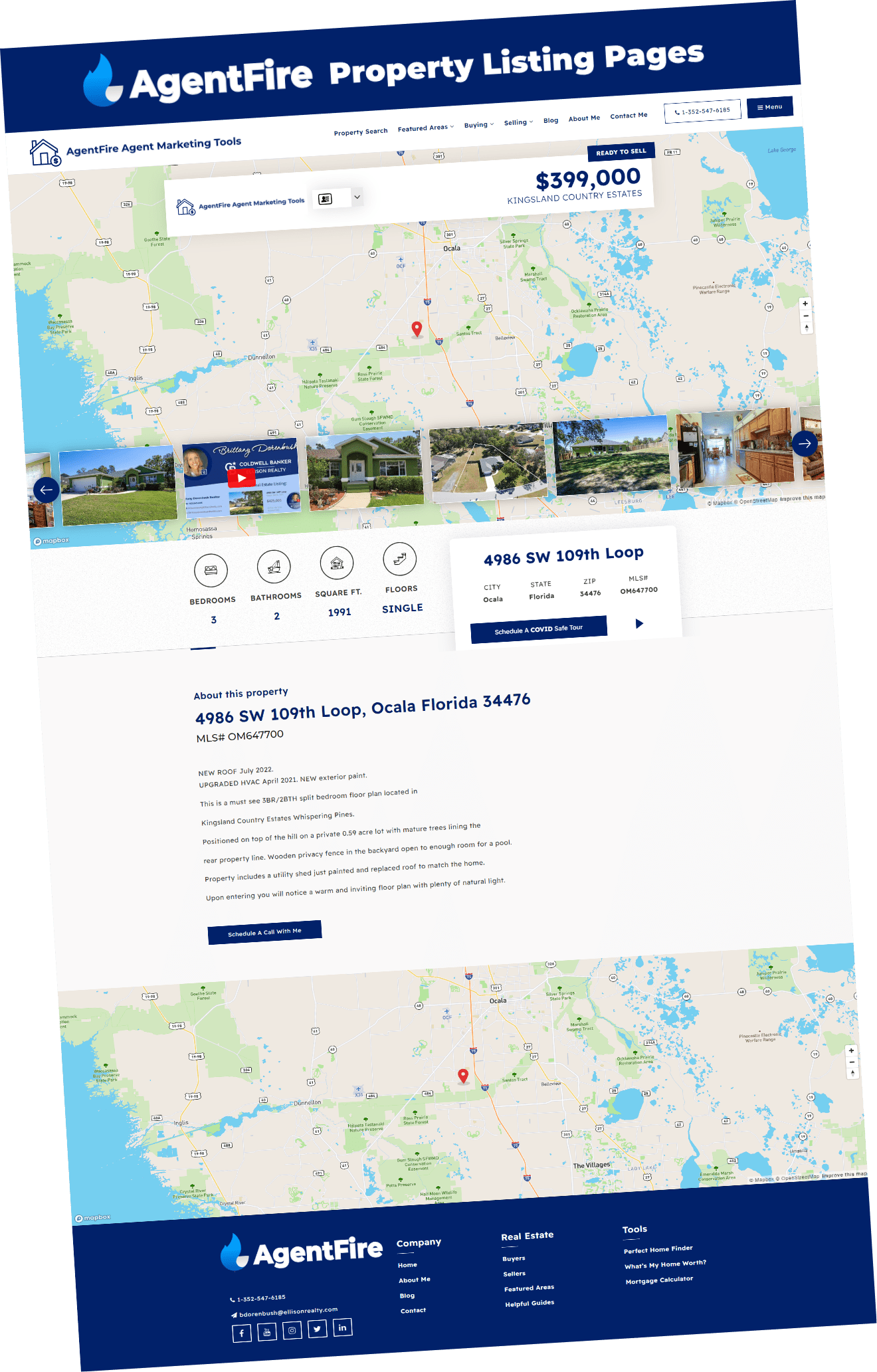 Better Local Agent Property Listing Pages