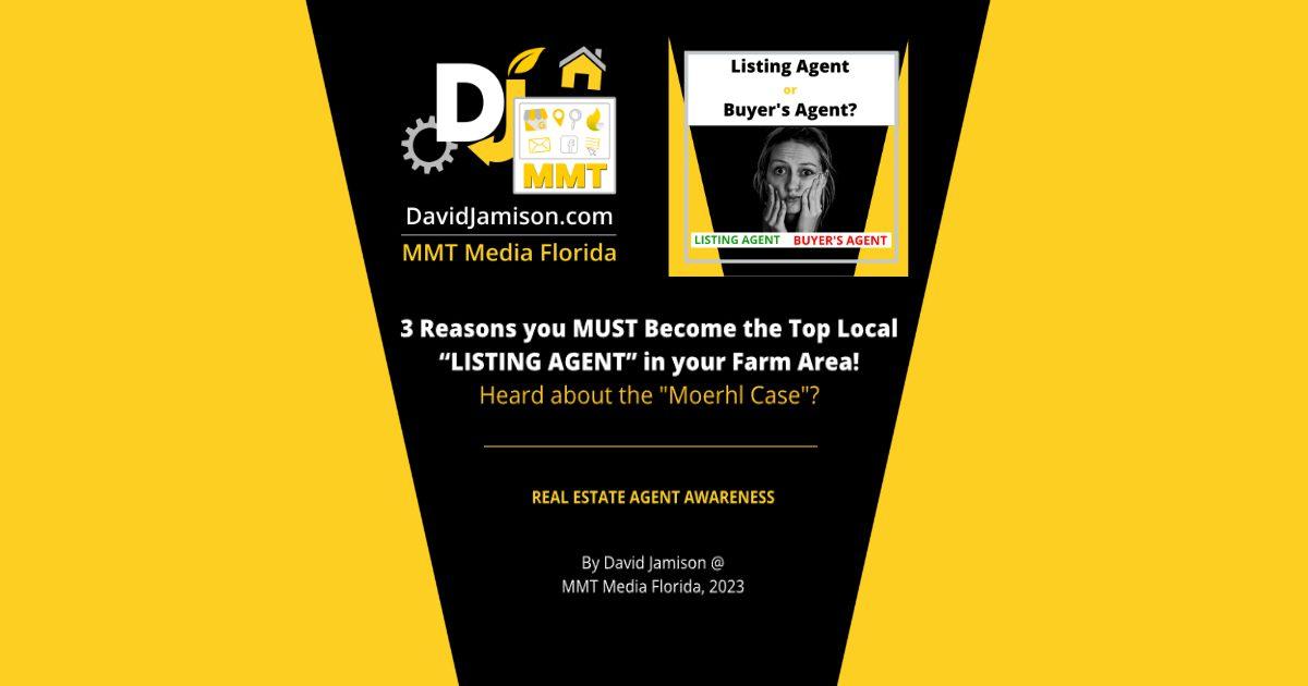 BECOME A LISTING AGENT. NAR LAWSUIT
