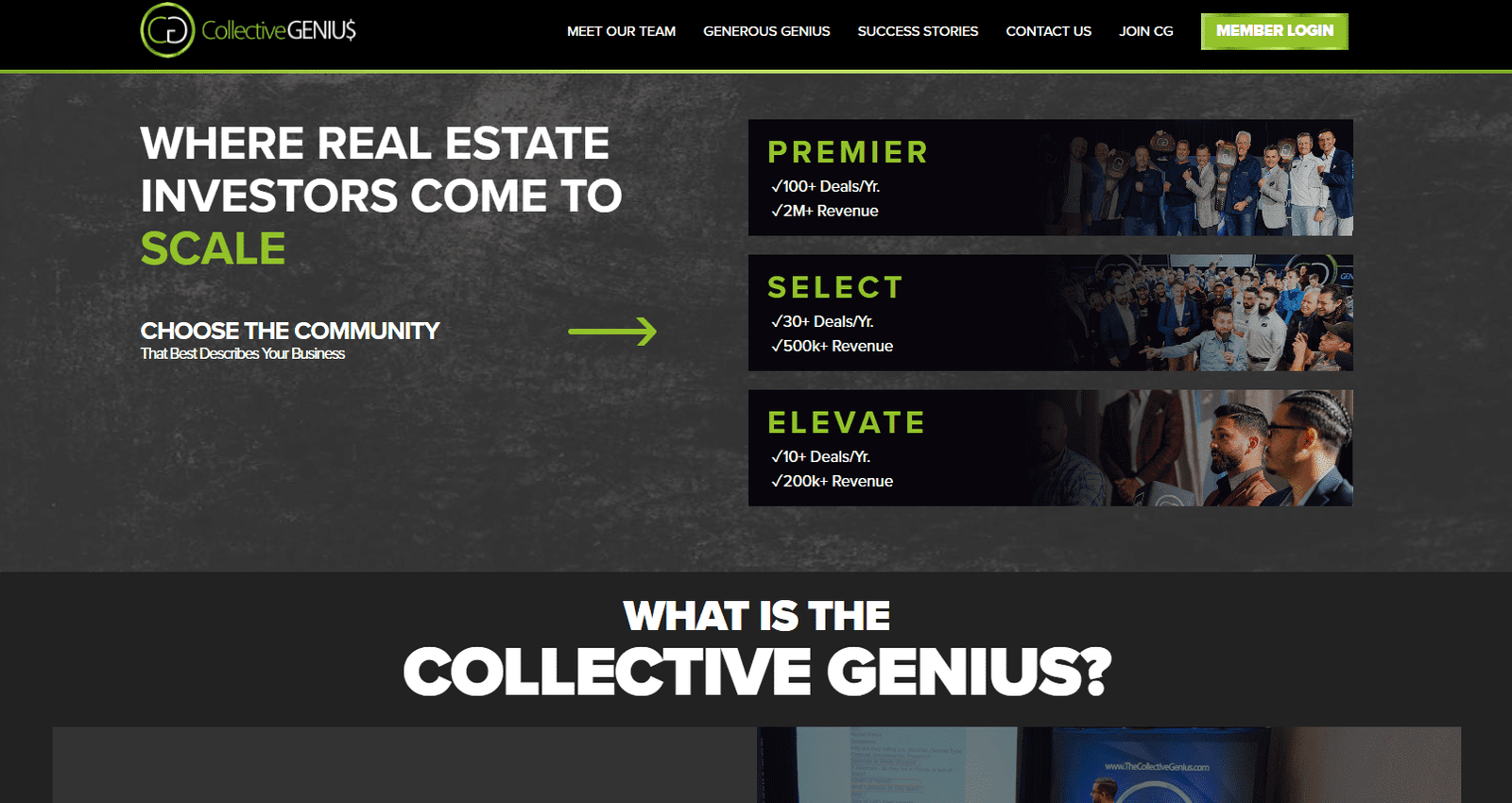 The Collective Genius Website